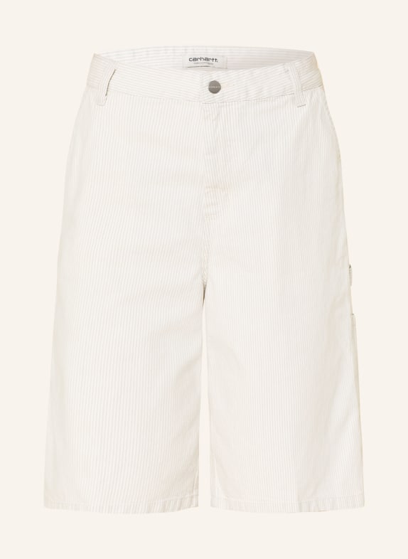 carhartt WIP bermudas GRIS CLAIR / BLANC