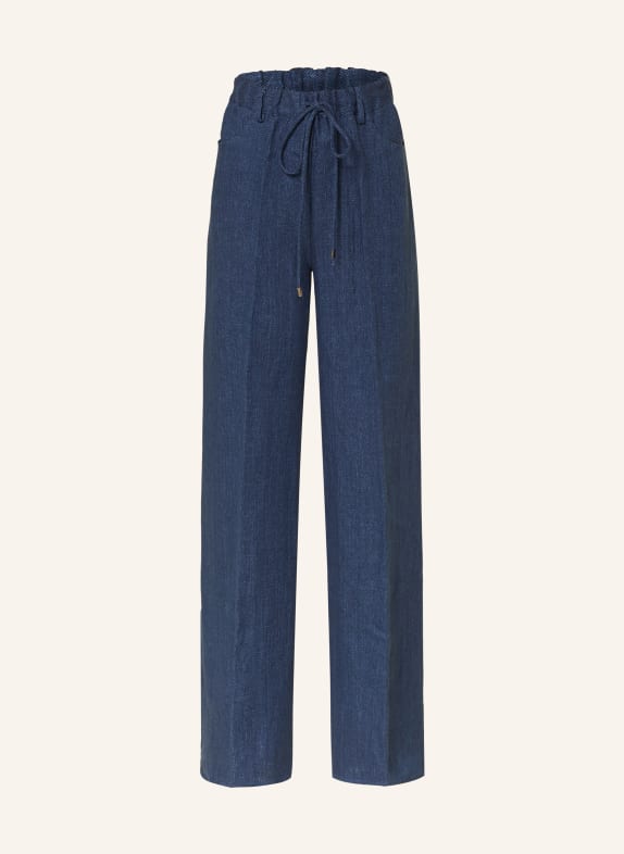 ANTONELLI firenze Marlenehose aus Leinen BLAU