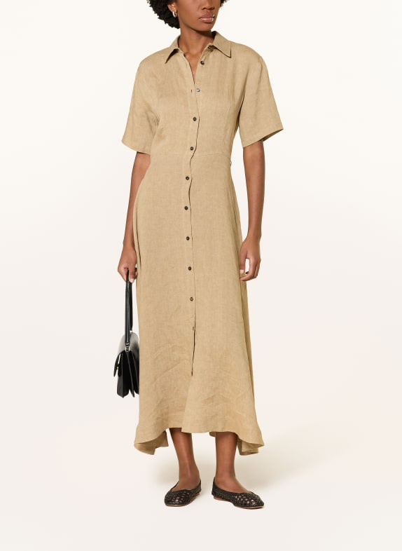 ANTONELLI firenze Robe chemise MASON en lin BEIGE