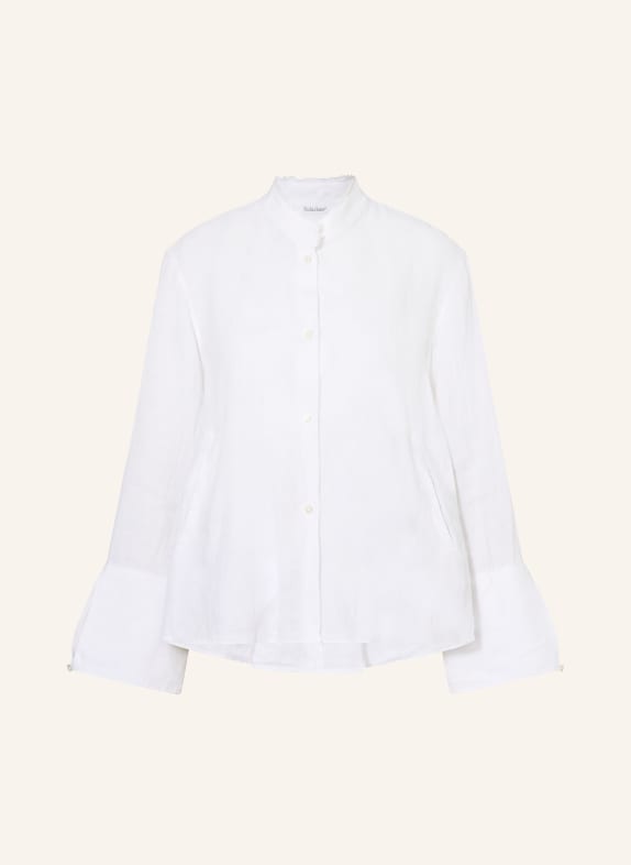 Soluzione chemisier en lin BLANC