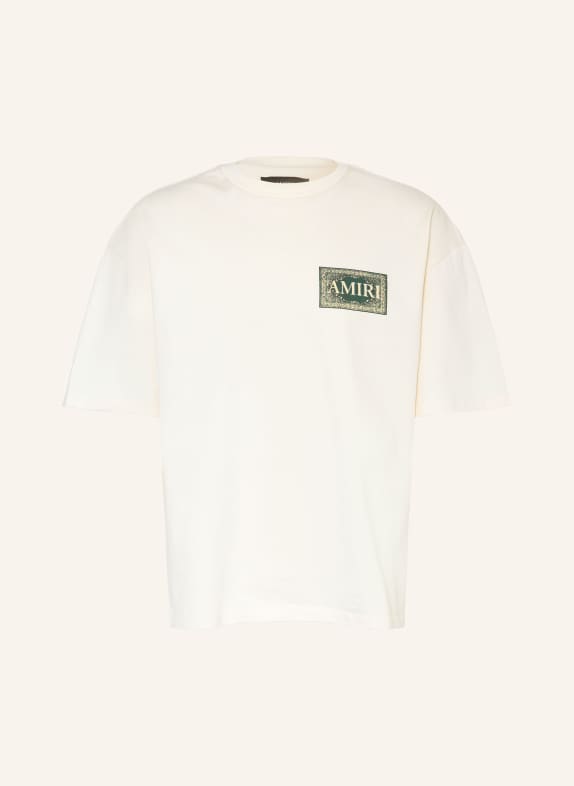 AMIRI T-Shirt CREME / GRÜN