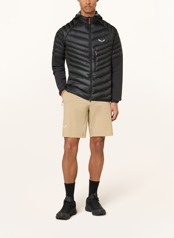 SALEWA Lightweight donsjas AGNER LIGHT ZWART
