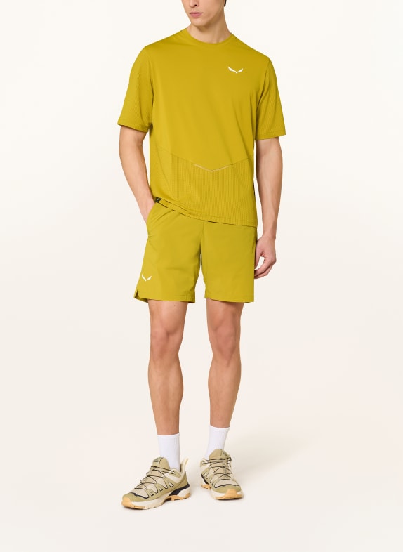 SALEWA Functioneel shirt PEDROC DRY'TON OLIJF