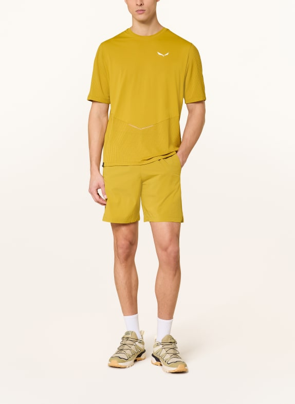 SALEWA Trekkingshort PEDROC DST LIGHT DONKERGEEL