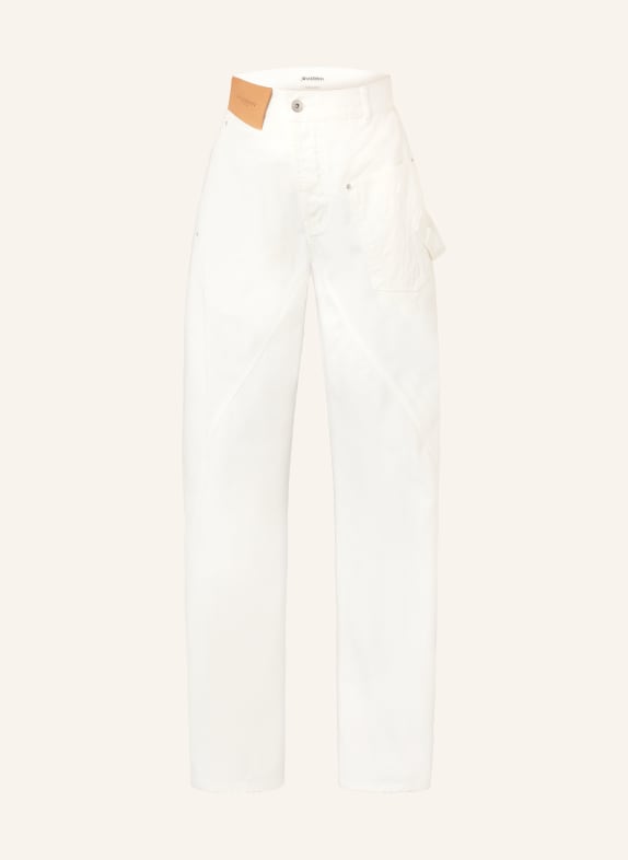 JW ANDERSON Jeans met wijde pijpen 002 OFF WHITE
