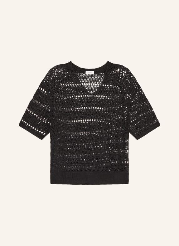 darling harbour chemise au crochet BLACK