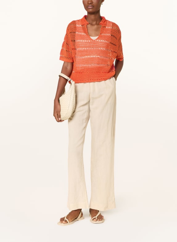 darling harbour Häkelshirt ORANGE