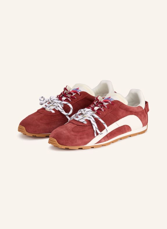 DSQUARED2 Sneaker DONKERROOD / WIT