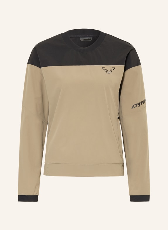 DYNAFIT Pullover TRAVERSE DST BEIGE / SCHWARZ