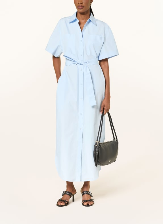 HUGO Hemdblusenkleid KINIME HELLBLAU