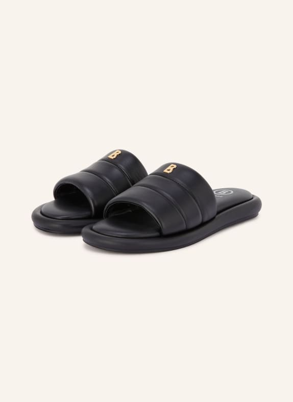 BOGNER Slippers PORTOFINO ZWART / GOUD