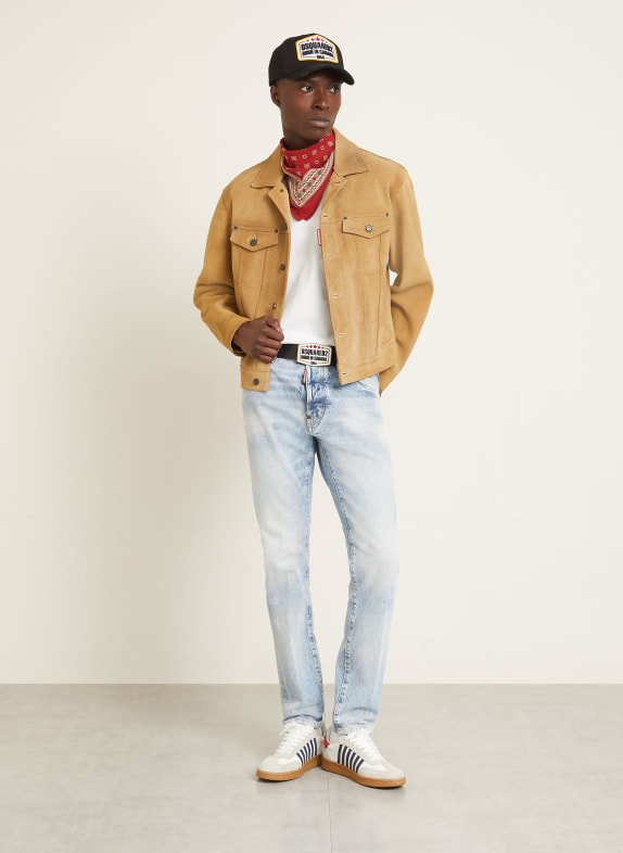 DSQUARED2 Jeans TEDDY Extra Slim Fit 470 NAVY BLUE
