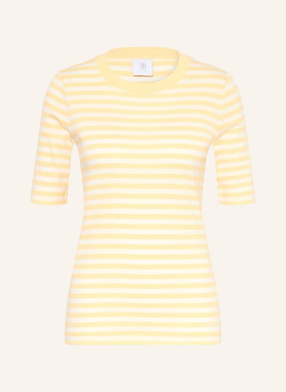 BOGNER T-shirt NIKINI JAUNE / BLANC