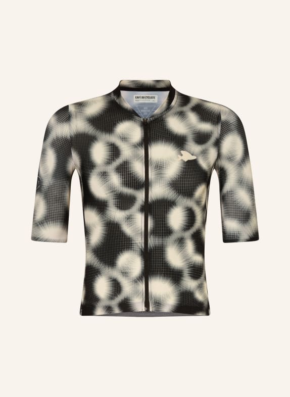 CAFÉ DU CYCLISTE Fietsshirt ANGELINE LICHTBLAUW / ZWART