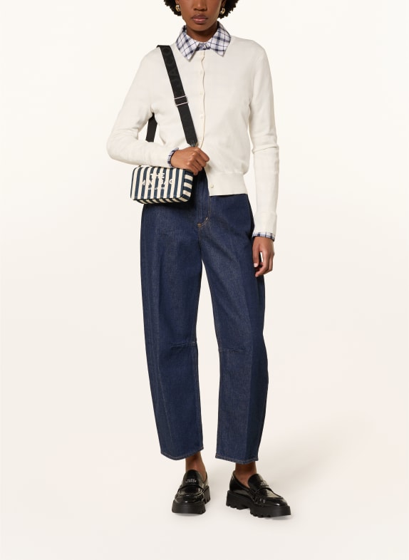 MARC JACOBS Sac à bandoulière THE MINI BAG BLEU FONCÉ / ÉCRU / NOIR