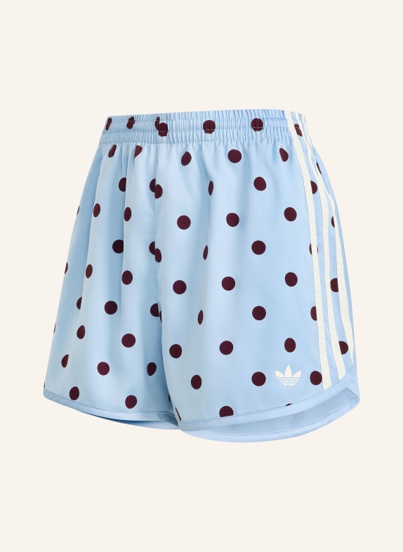 adidas Originals POLKA DOTS SPRINTER Shorts LIGHT BLUE / DARK RED / WHITE