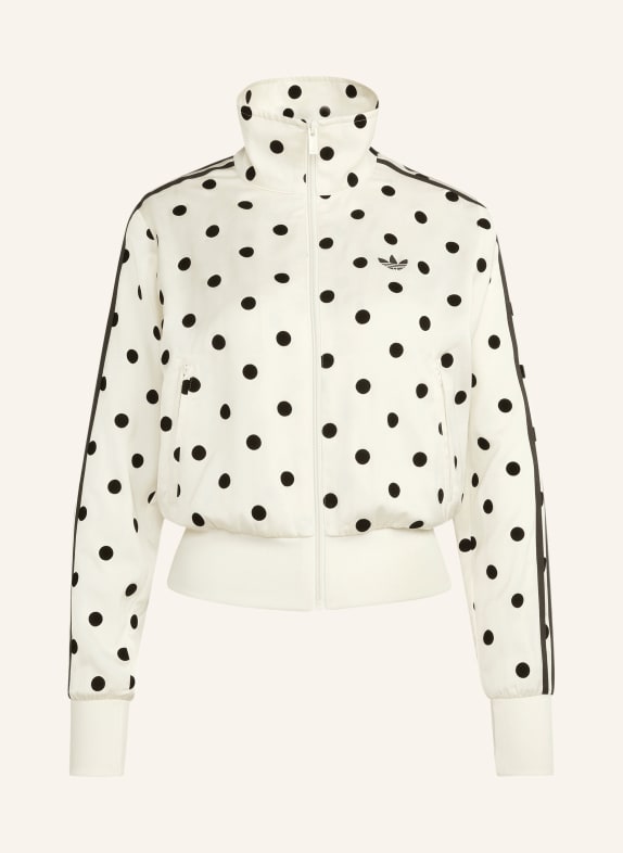 adidas Originals Satijnen jasje SATIN POLKA DOTS WIT / ZWART