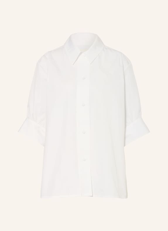 JIL SANDER Hemdbluse mit 3/4-Arm WEISS