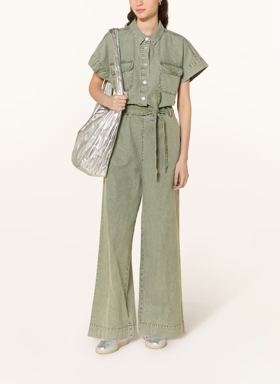 lollys laundry Jeans jumpsuit MATHILDELL MINT