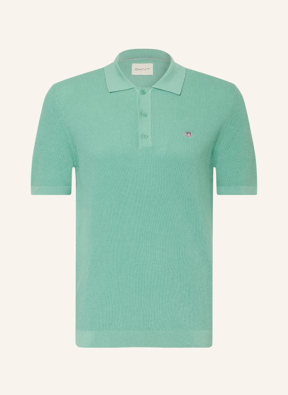 GANT Polo en maille MENTHE