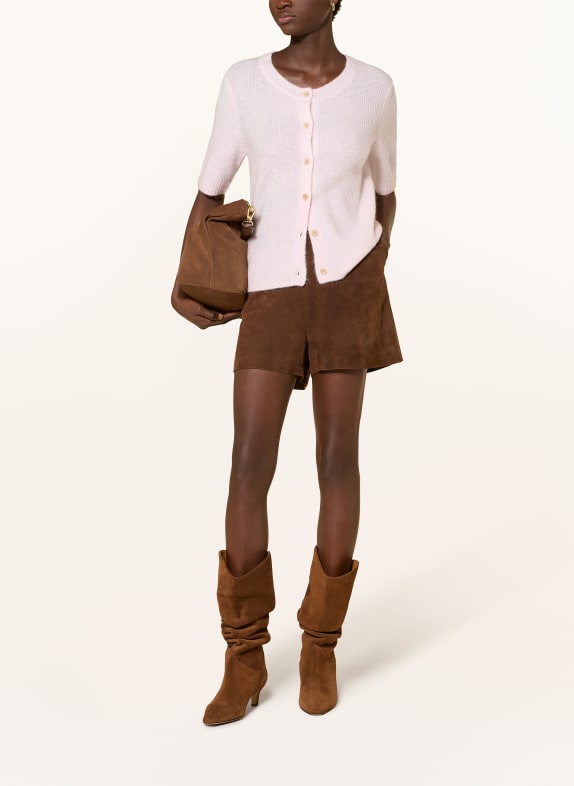 MOS MOSH Vest MMTHORA met alpaca ROSE CLAIR