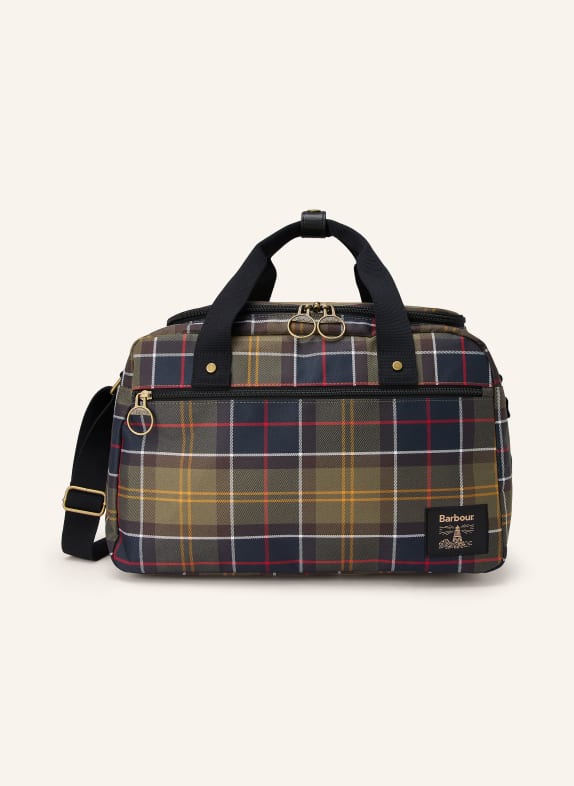 Barbour Reisetasche TORRIDON OLIV / DUNKELGELB / DUNKELBLAU