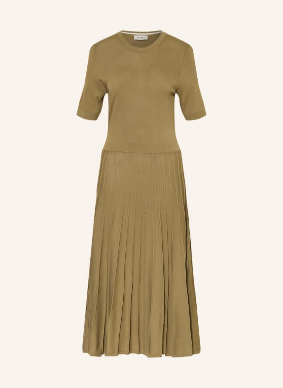 MAERZ MUENCHEN Gebreide jurk KAKI
