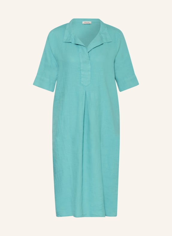 MAERZ MUENCHEN Linnen jurk LICHTBLAUW