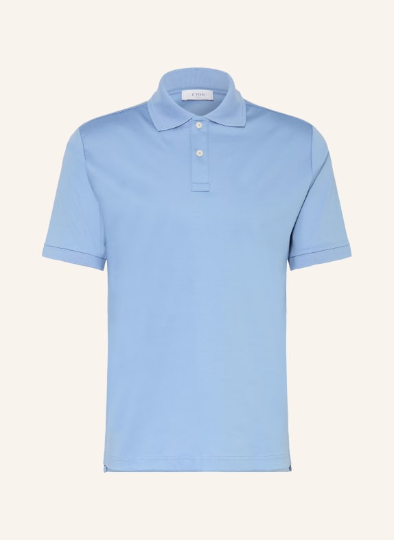 ETON Polo en jersey BLEU