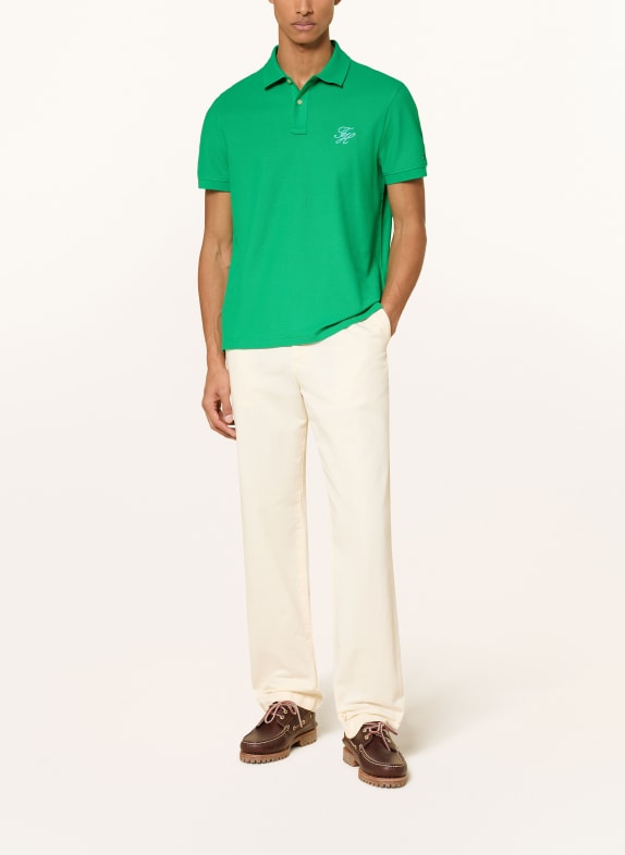 TOMMY HILFIGER Koszulka polo Piqué o kroju regular fit ZIELONY