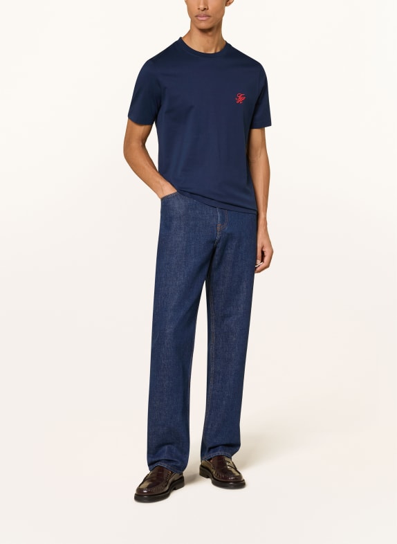 TOMMY HILFIGER T-shirt MØRKEBLÅ
