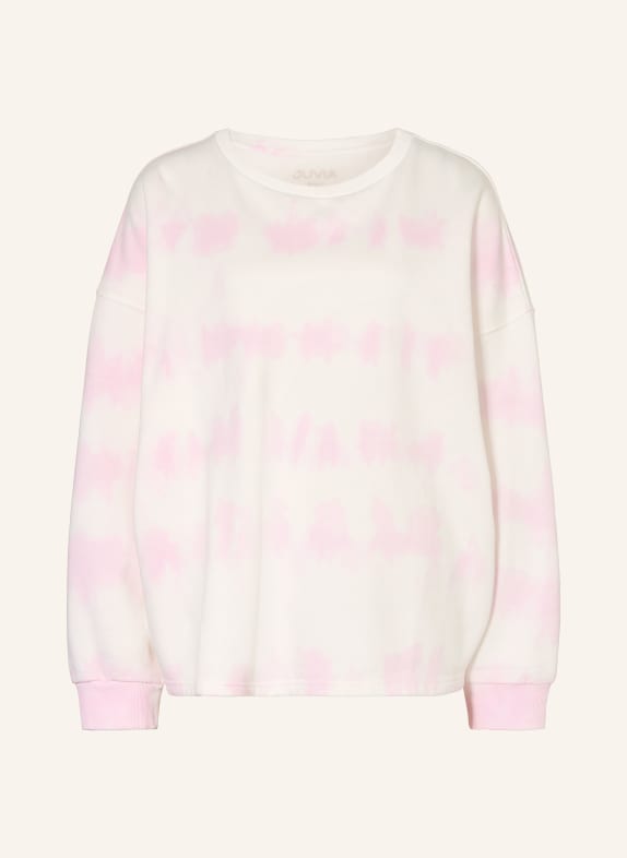 Juvia Sweatshirt WEISS / HELLROSA