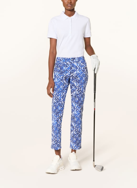 ALBERTO Golfbroek JANA-CR - ORNAMENT JERSEY DONKERBLAUW / WIT