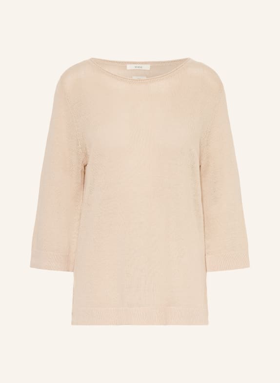 YERSE Leinenpullover CHARLOTTE BEIGE