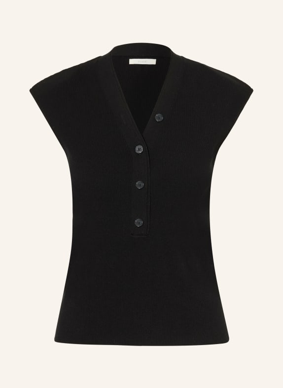 YERSE Stricktop LAVANDER SCHWARZ