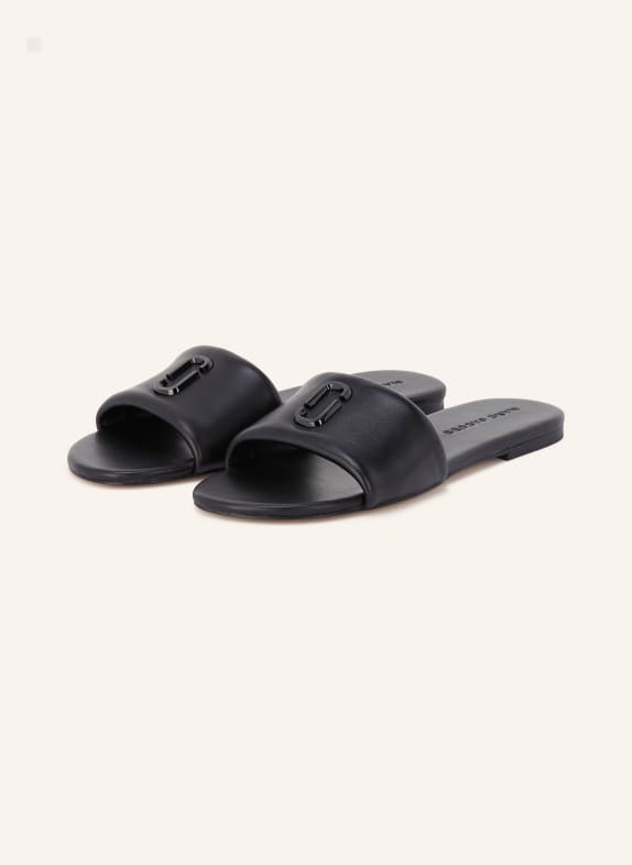 MARC JACOBS Slippers THE SNAPSHOT ZWART