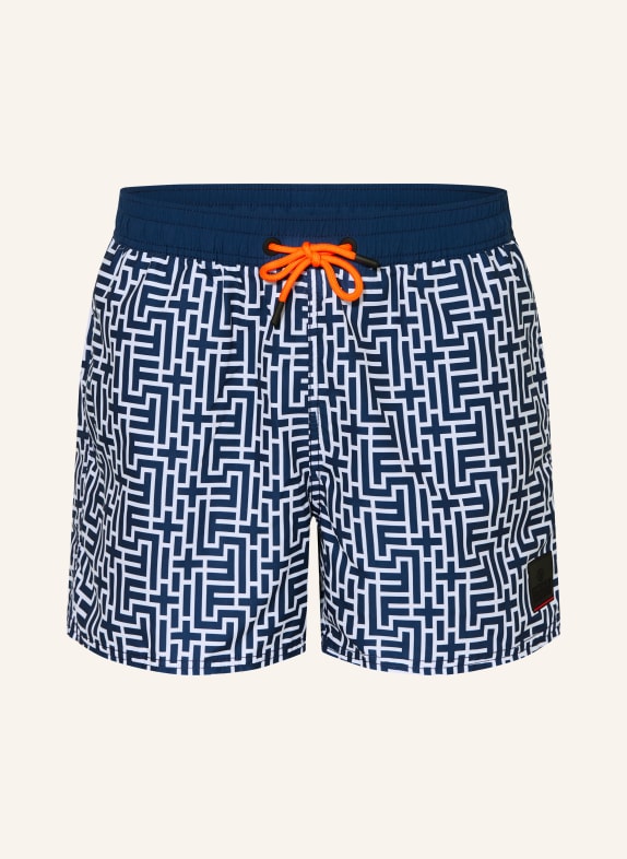 FIRE+ICE Badeshorts NELSON2 BLAU / WEISS