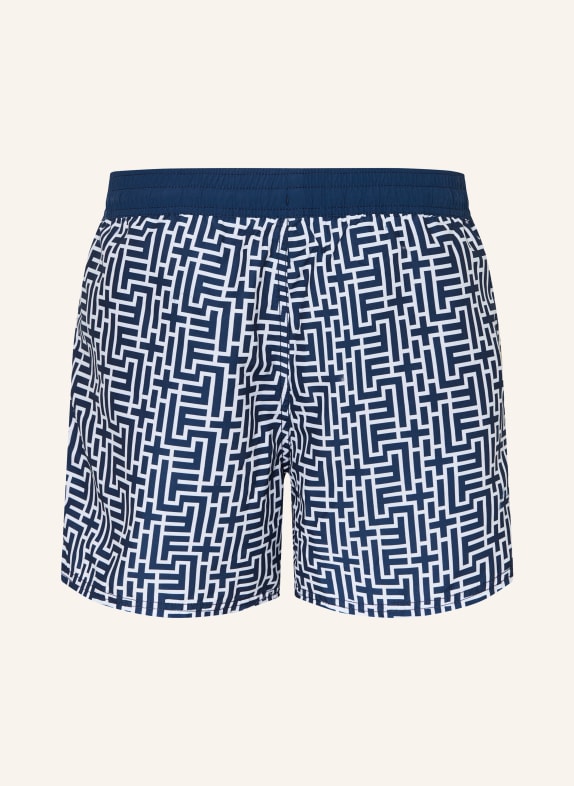 FIRE+ICE Zwemshort NELSON2 BLAUW / WIT