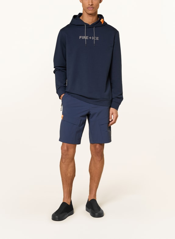 FIRE+ICE Hoodie CADELL DONKERBLAUW