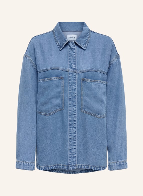 ONLY Jeansbluse BLAU