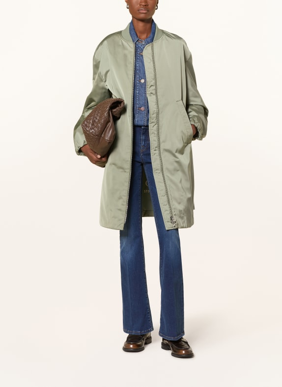 Marc O'Polo coat LIGHT GREEN