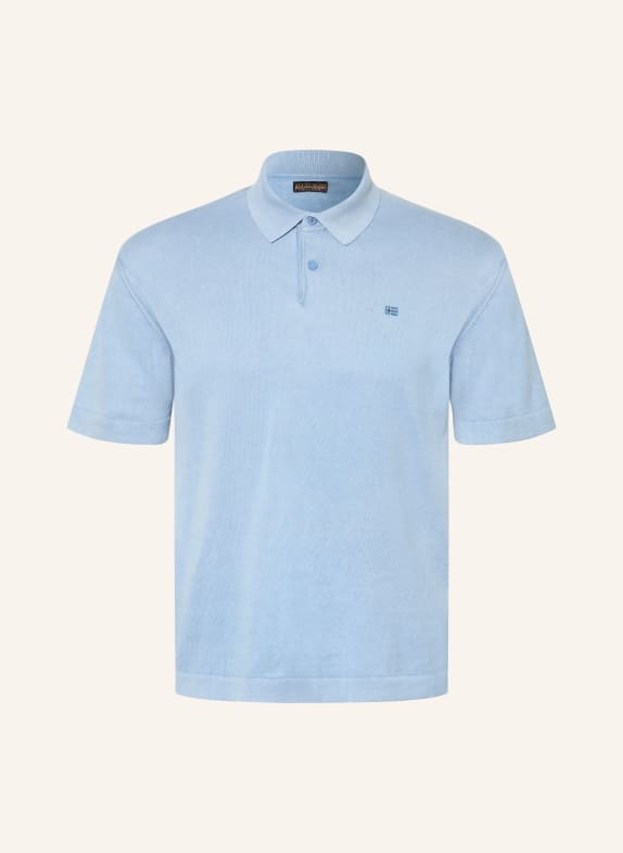 NAPAPIJRI Jersey-Poloshirt HUDSON HELLBLAU