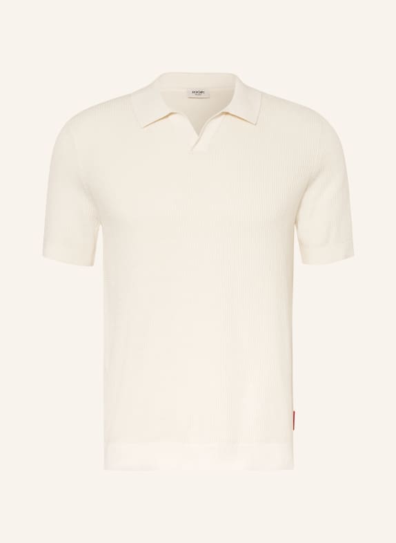 JOOP! JEANS ADRIANOR Knitted Polo Shirt CREAM