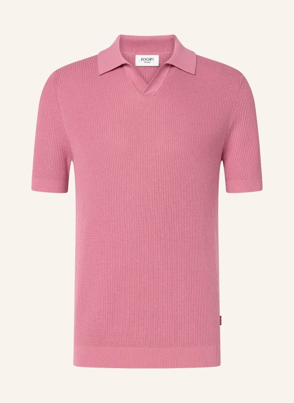 JOOP! JEANS Gebreid poloshirt ADRIANOR ROZE