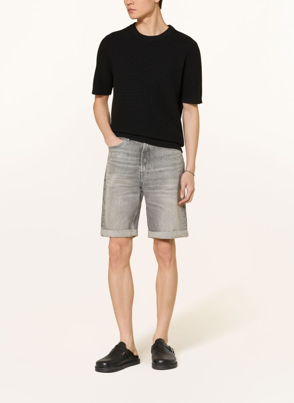 HUGO Jeansshort 838/S Relaxed Tapered Fit GRIJS