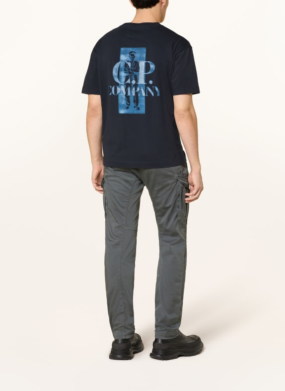 C.P. COMPANY T-shirt DONKERBLAUW / BLAUW