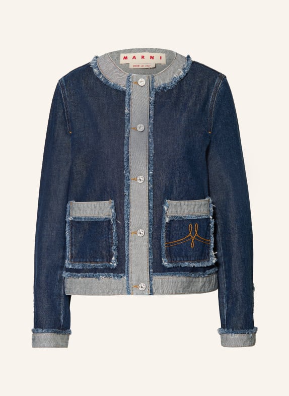 MARNI veste en jean WSB99 BLUBLACK