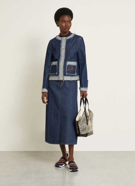 MARNI veste en jean WSB99 BLUBLACK