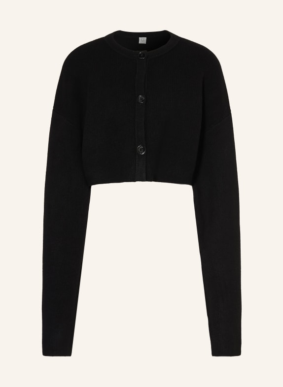 TOTEME Kort vest ZWART