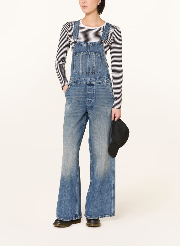 G-Star CINCH DUNGAREE denim dungarees H949 antique faded blue galena